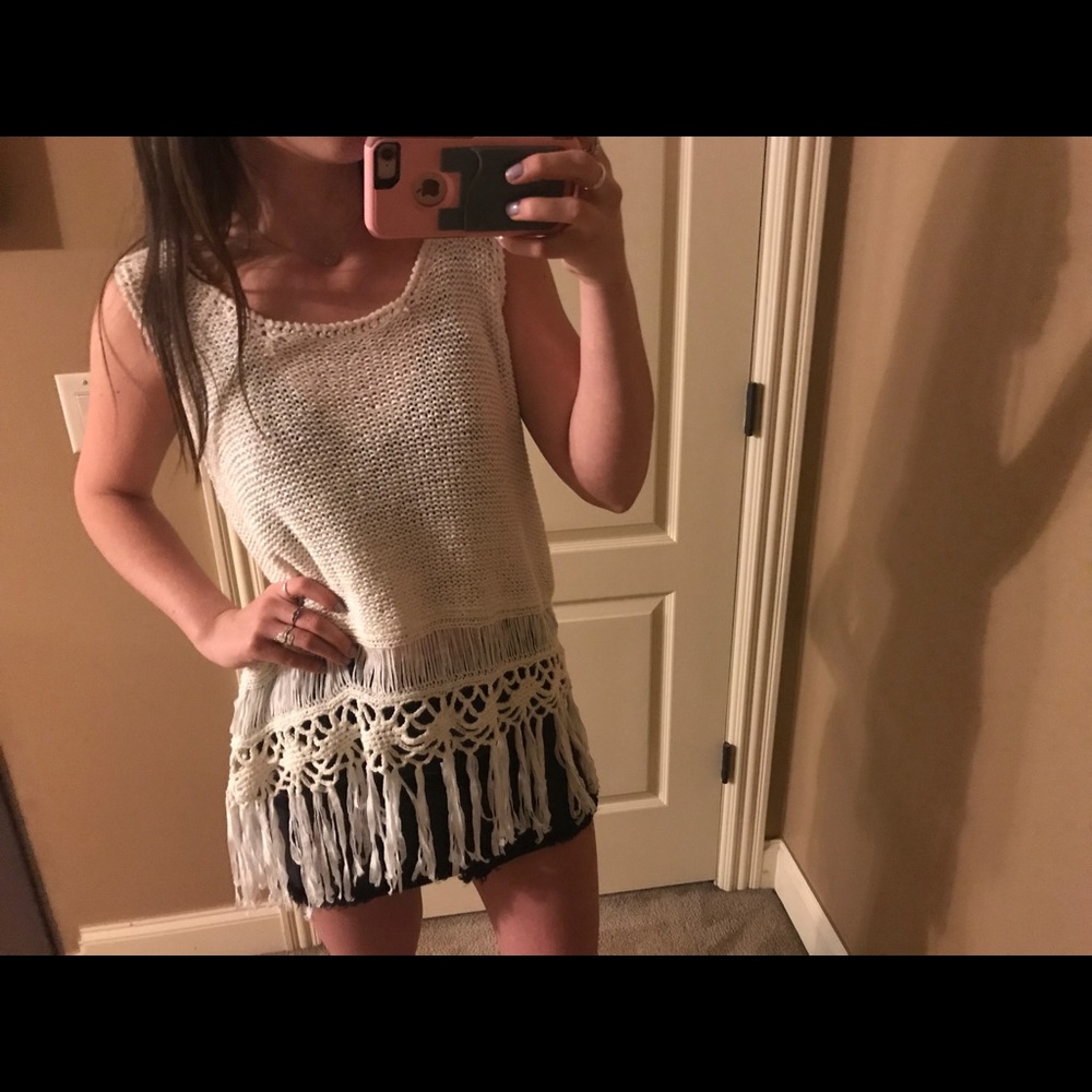 Crochet tank top